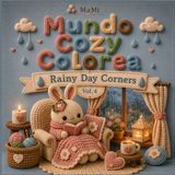 Mundo Cozy Colorea: Rainy Day Cozy Corners Coloring Book