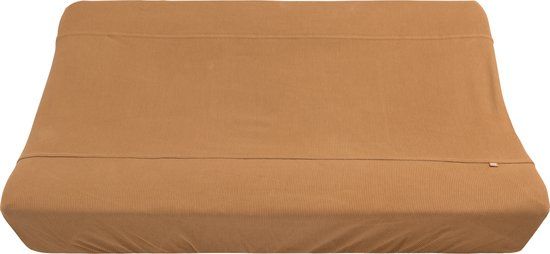 Baby's Only Gebreide baby aankleedkussenhoes - Waskussenhoes - Overtrek verzorgingskussen Pure - Caramel - 45x70 cm - 100% ecologisch katoen