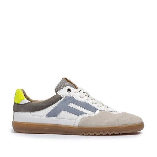 Floris van Bommel De Zaler 04.04 leren sneaker wit