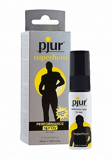 Pjur Superhero - Spray - 20 ml - Grijs
