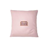 Bona Basics Decoratieve kussenhoes Lichtroze 45x45 cm