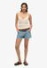 Superdry Mid Rise Denim Hotpants Dames Jeans Shorts W27