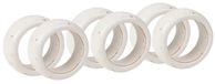 Broste Copenhagen Nordic Vanilla Set de 6 ronds de serviette