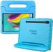 HappyCase Kinder Tablethoes Geschikt voor Samsung Galaxy Tab S5e | Kindvriendelijke Hoes | Beschemhoes | Kinderhoes | met Handvat en Standaard | Blauw