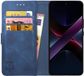 Rosso Element Wallet Book Case voor Xiaomi Poco X7 - Blauw