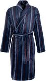 Pastunette - Badjas - Northern Nights - Fleece - Blauw - Gestreept - Maat S