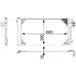 MAHLE AC 672 000S Condenseur De Clim avec déshydrateur