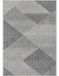 MANI TEXTILE Tapijt Miran grijs 120 x 180 cm