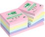 Post-it Recycling Notes, gekleurd, 76 mm x 76 mm, 12 blokken á 100 vellen
