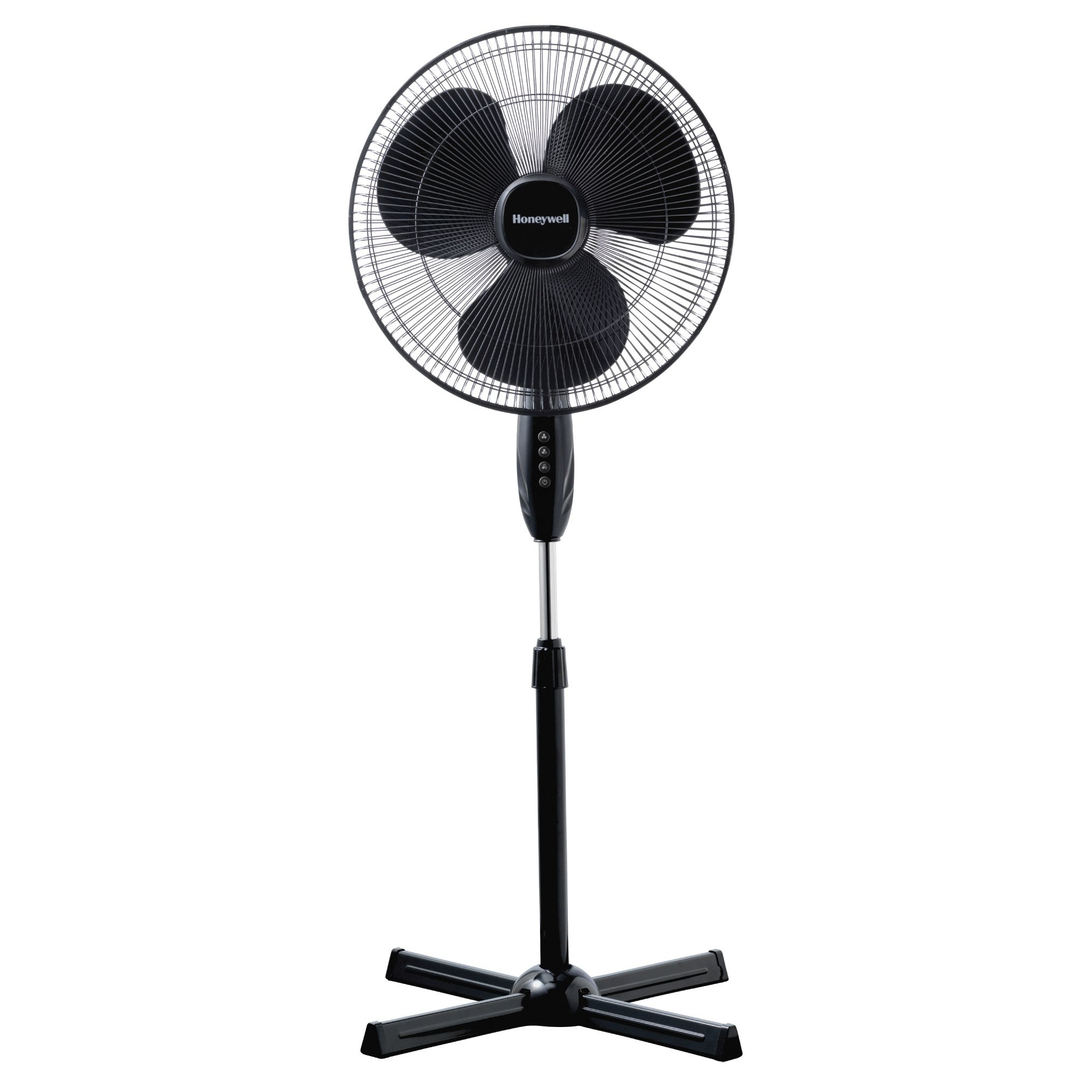 Honeywell HSF1630E4 - Zwarte Vloerventilator - 3 Snelheden