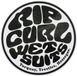 Rip Curl Embleemstickers - Wit