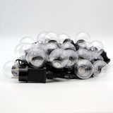 RealPower 463627 lichtsnoer 10 m 24 lampen LED Warm wit IP44