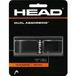 Head Tennis Grip - Dubbel Absorberend, Zwart, 1 Stuk