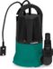 VONROC Pompe submersible / pompe vide-cave / pompe de nettoyage – jusqu'à 1mm avec interrupteur à flotteur – 400W – 6000l/h – Pour eau claire