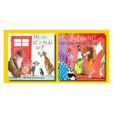 Uitdeelboekjes Leopold Grappige en ondeugende rijmprentenboeken - Uitdeelboekjes - Retteketet & Hé, wie zit er op de wc?