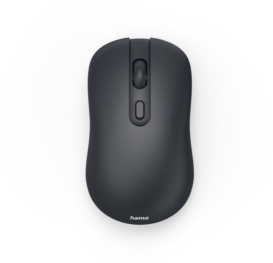 Hama WM-200 - Optische draadloze muis - 4 knoppen - 2.4 GHz RF - Stil - Zwart