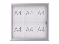 MAUL Excite Aluminium - Portrait - 651 x 608 mm