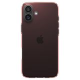 Spigen Crystal Flex Hoesje pour Apple iPhone 16 Plus - Rose Transparent