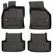 Frogum No.77 - Automatten set - Geschikt voor Audi A3 8V 2013-2020 - 3D TPE Rubber - 4-delig - Zwart