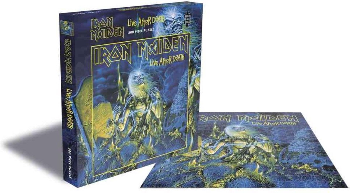 Plastic Head Iron Maiden Puzzel Live After Death 500 stukjes Multicolours