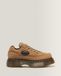 Dr. Martens Buzz Getrommelde Nubuck Schoenen Met Vijf Veterogen in Bruin, Grootte: 39