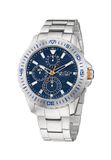 Nautica NST Quartz Analoog Horloge Edelstaal 44 mm NAPNSF507
