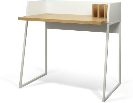 TemaHome Bureau Volta - wit/eik