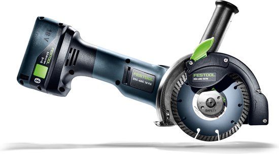 Festool DSC-AGC 18-125 EB-Basic Accu Tegelslijper - 125mm - Body in Systainer