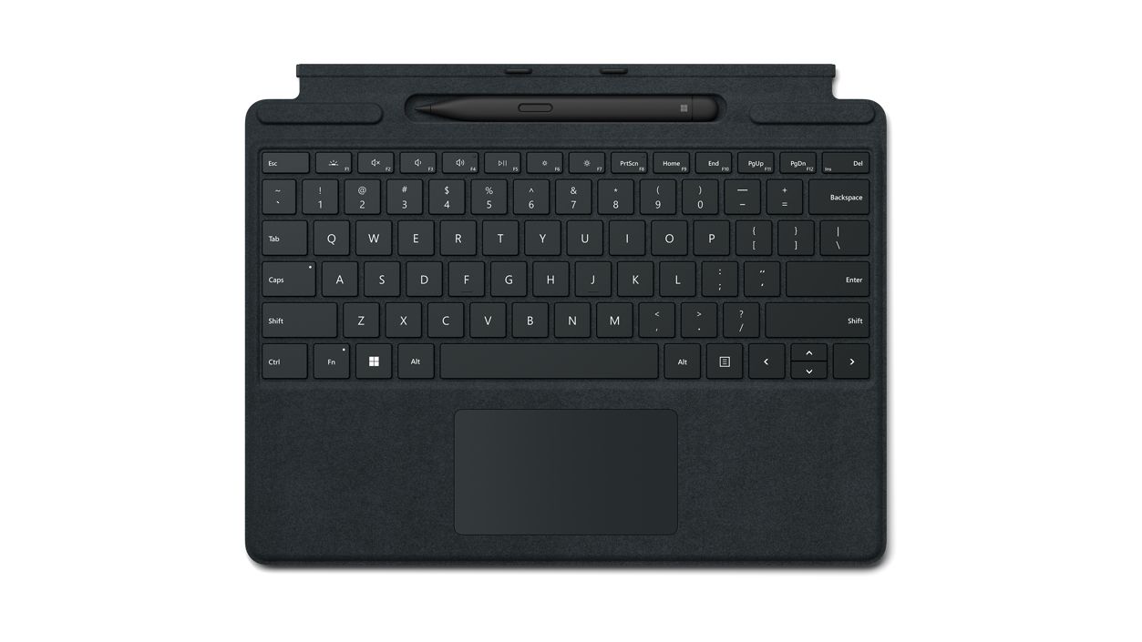 Microsoft Signature Keyboard with Slim Pen 2 - Spanish QWERTY - Black