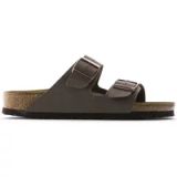 Birkenstock Uniseks Arizona Flip Flops, Mokka Nubuck Mokka Birko Flor Nubuck, 47 EU
