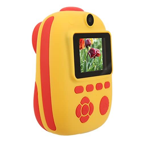 Hosi 1080P Instant Print-Camera voor Kinderen, Instant Digitale Camera voor Kinderen, Oplaadbaar met Gekleurde Pennen en Sticker voor Ouder Dan 3 Jaar
