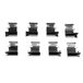 Blue Print ADT348601 Accessoireset voor remblokkenset, 1 stuk