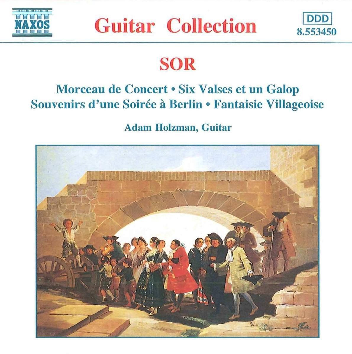 OUTHERE Sor: Morceau de Concert, etc / Adam Holzman