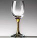 Verre à shot élégant en cristal avec accents dorés KP35431