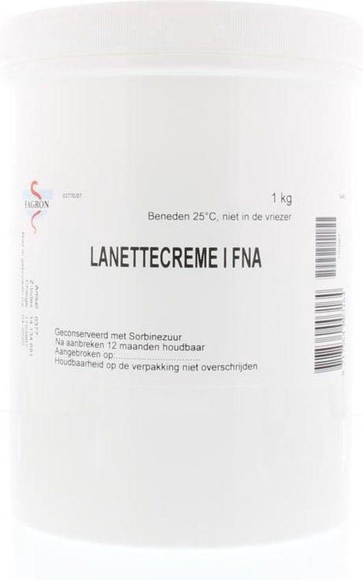 Fagron Lanette I FNA - 1000 gr - Bodycrème