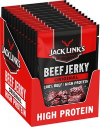 Jack Link's Original Beef Jerky - High Protein - 100% Beef - 12 x 60g