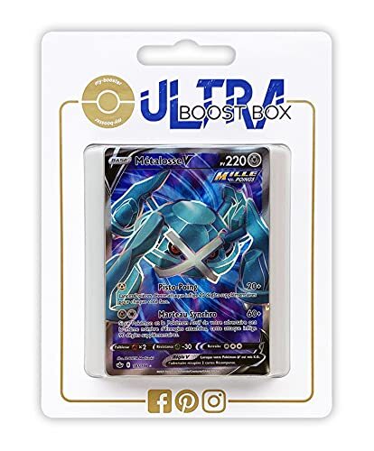 my-booster Métaloss V (Metagross V) 181/198 Rapid Strike Full Art - Ultraboost X Epée et Bouclier 6 Règne de Glace - Doos met 10 Franse Pokemon kaarten