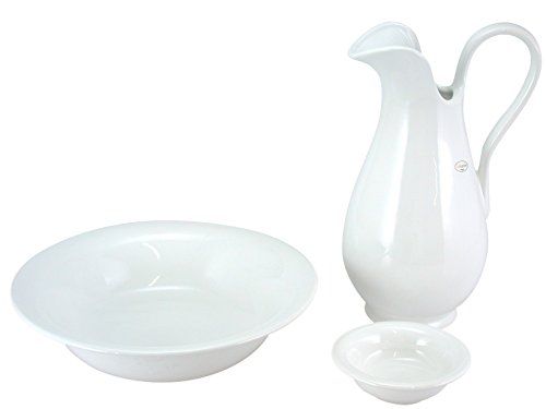 Home Set 3 Pezzi Camera Ceramica Bianco