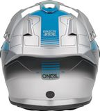Oneal SIERRA RS ECHO Enduro helm - Grijs/blauw - Maat S