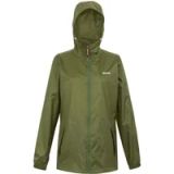 Regatta Bol Jas Dames Waterdicht Ademend Lichtgewicht Groen Polyester Maat 40