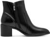 Tamaris Dameslaarzen met hak 1-25313-47 Zwart Leer