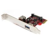 StarTech.com Carte PCI Express USB 3.0 2 ports avec support UASP