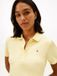 Tommy Hilfiger 1985 Slim Polo à manches courtes Jaune L Femme