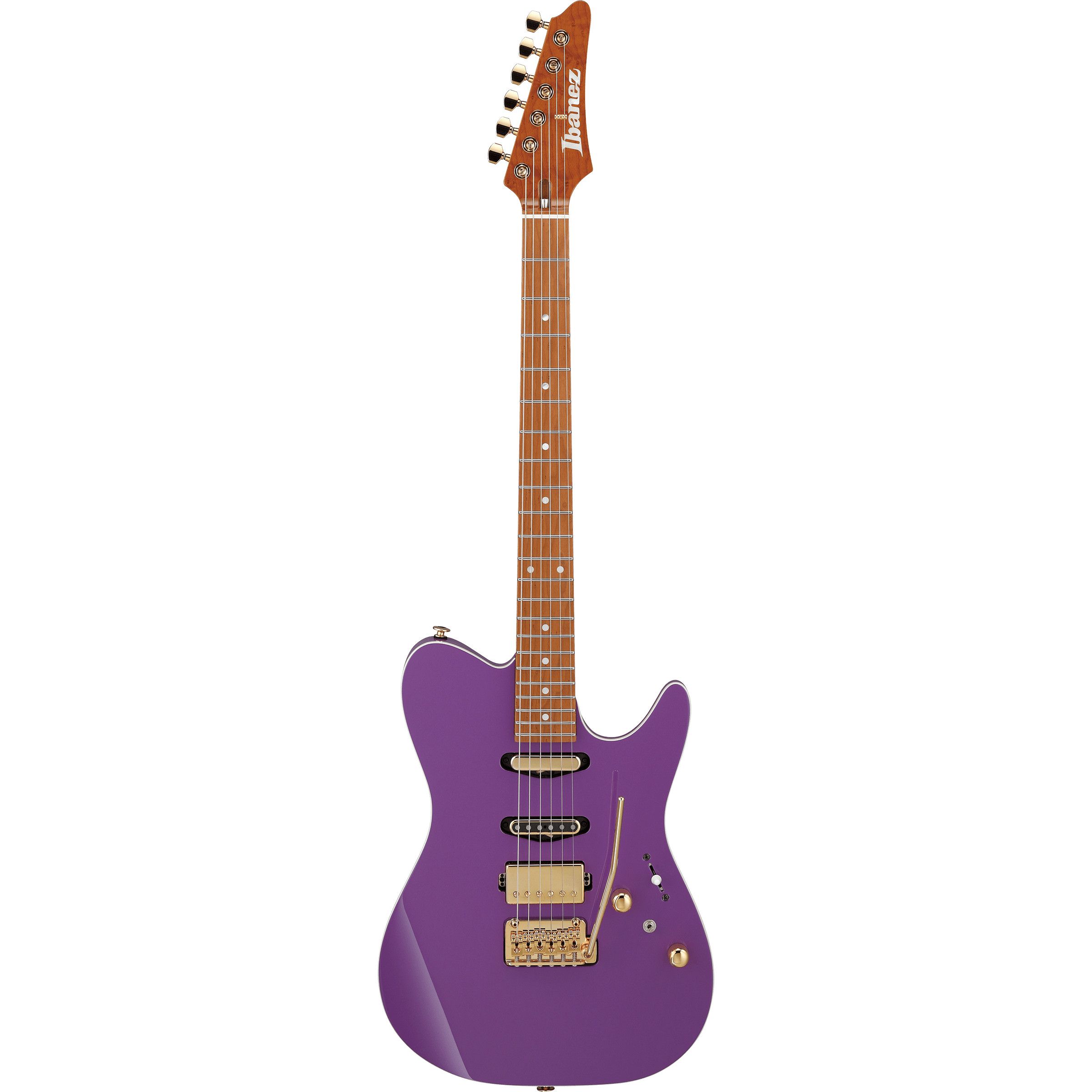 Ibanez LB1 Violet Lari Basilio Signature elektrische gitaar