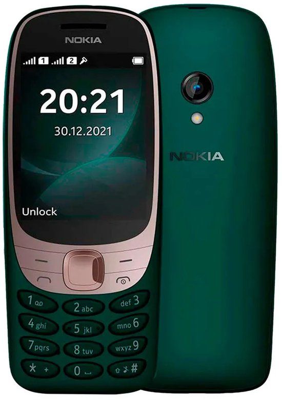 HMD Nokia 6310 2G 2.8" Single Core Groen
