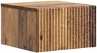 vidaXL Nachttafel Oud hout