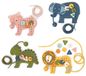Trixie Houten Rijgspel Dieren – 3j+ – FSC hout – Stimuleert fijne motoriek