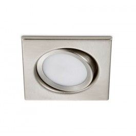 TRIO LEUCHTEN Rila LED inbouwspot - Vierkant - 5W - Nikkel mat