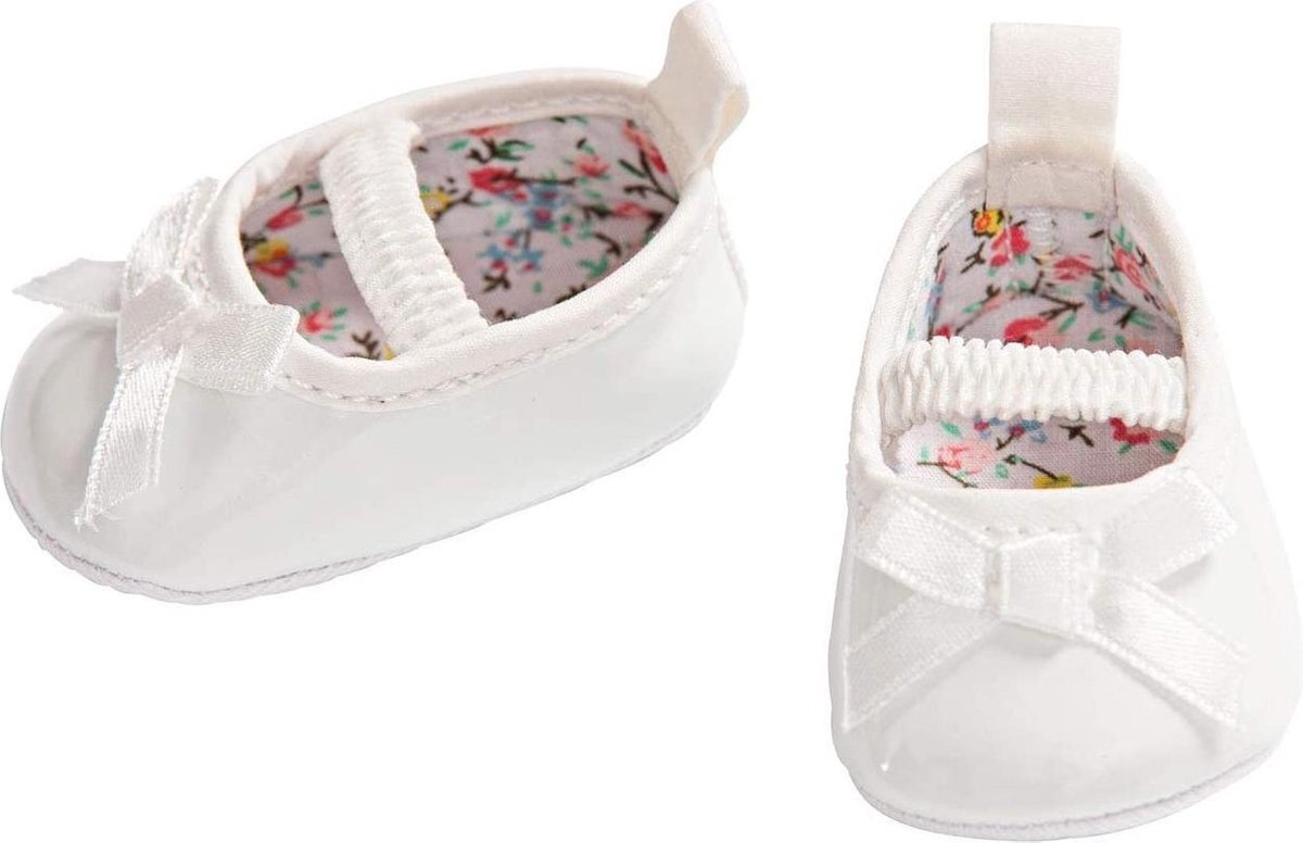 Heless Poppenschoenen Ballerina Meisjes 38-45 Cm Polyester Wit