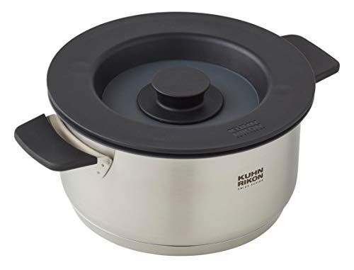 Kuhn Rikon Smart & Compact Kookpan 1,5 liter/16 cm - Inductie - Roestvrij staal